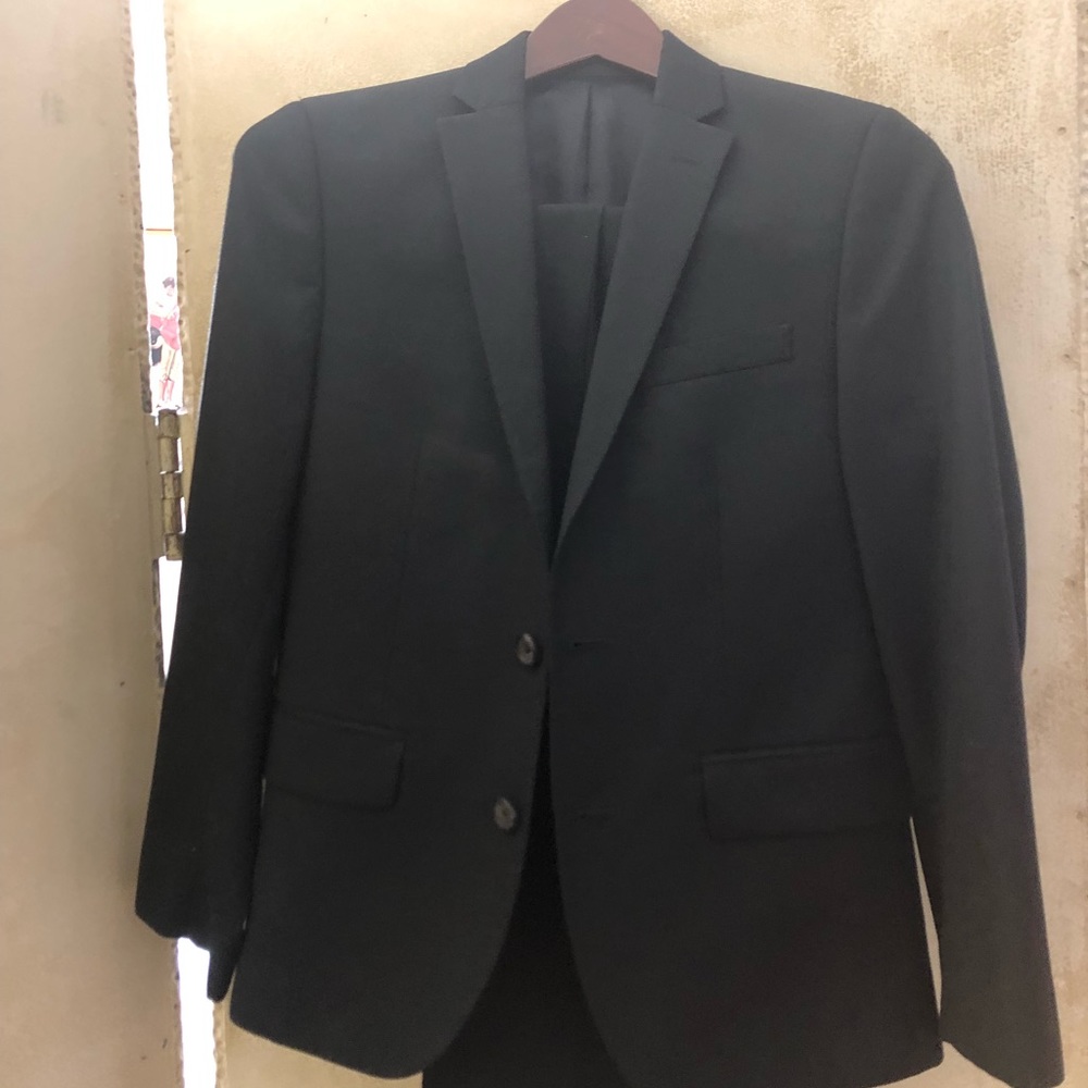 Boys black Ralph Lauren suit size 16
